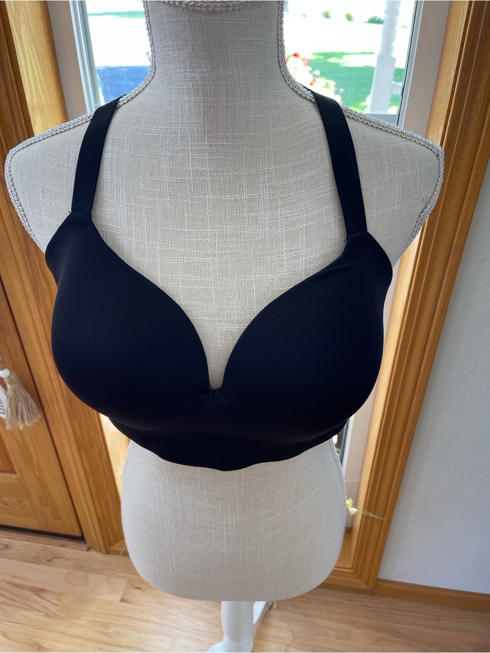 Truekind Black Supportive Comfort Wireless Shaping Bra